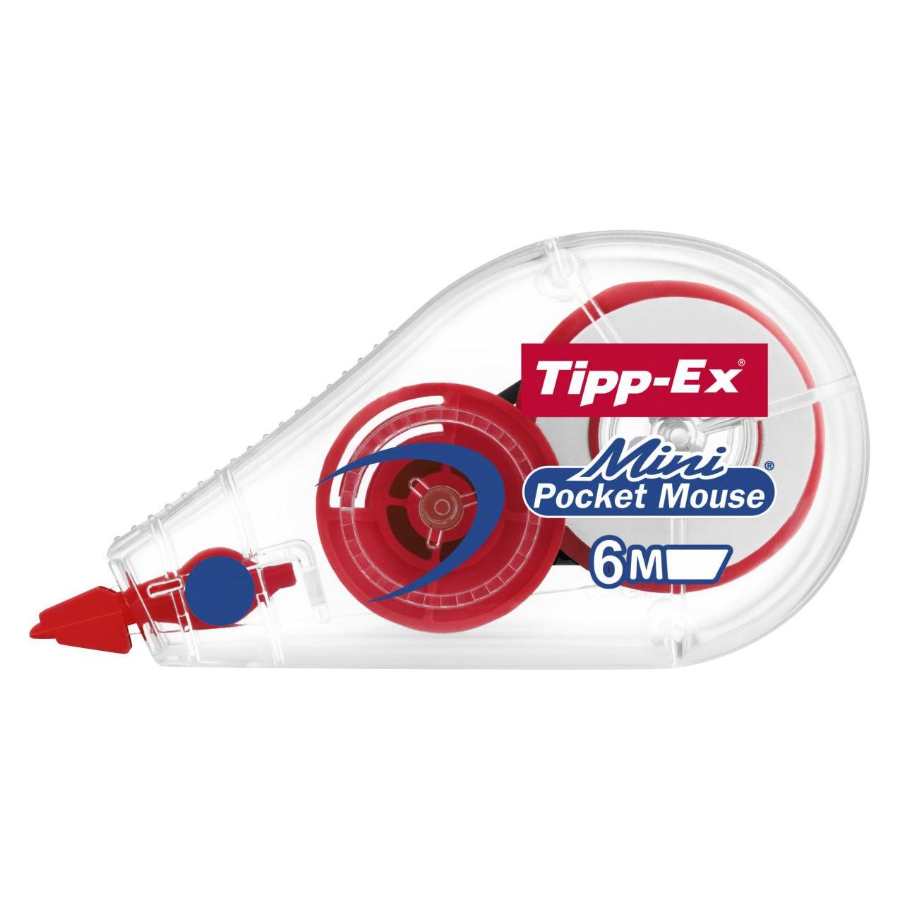 Tipp-Ex Korrekturroller Mini Pocket Mouse 5 mm, 10 Stück (926397)