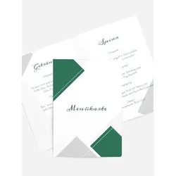 Menükarten Geburtstag selbst gestalten mit Spruch und Fotos im Onlinedesigner bei Meine-Kartenmanufaktur.de