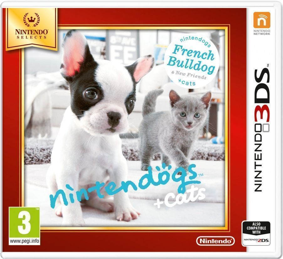 Selects Nintendogs + Cats: Ranskan Bulldog 3DS