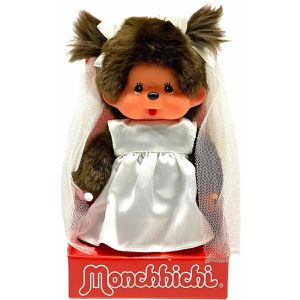 Monchhichi Kuscheltier 244058, Braut, ab 2 Jahre, 20 cm