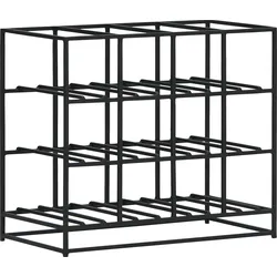 House Doctor Weinregal 35 x 41 cm, schwarz