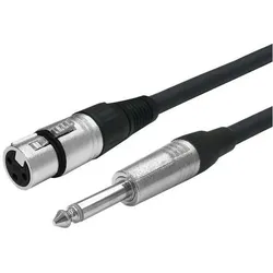 Vivolink XLR F to Mono Jack 6.35mm (10 m, XLR Kabel), Audiokabel
