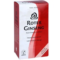Roter Ginseng 400 mg 8 % von Terra Mundo