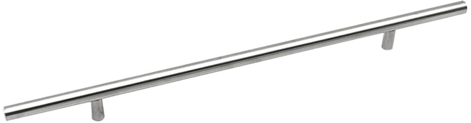 SnelShoppen Set van 6 Kabinet Handvatten Geborsteld RVS T-greep Zilver 224mm