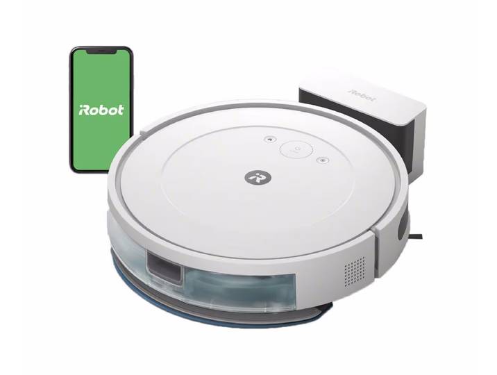 iRobot Roomba Combo Essential Roboterstaubsauger – Staubsauger Roboter/Saugroboter – weiss