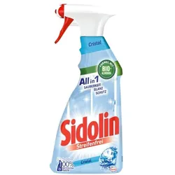 Sidolin Glasreiniger »All in 1 Streifenfrei Cristal« 500 ml