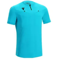 Macron, Herren, Sportshirt, Dienst (3XL), Blau, Schwarz
