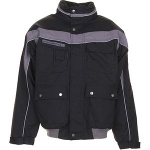 Planam Arbeitsjacke Plaline Winterblouson, Winterjacke, schwarz, wasserdicht, Größe XL