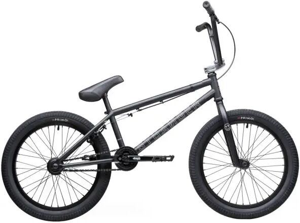 Stranger Level 20" BMX Freestyle Bike (20.75" - Matt Black Rsd)