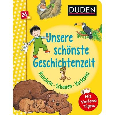 Duden 24+: Unsere schönste Geschichtenzeit. Kuschel, Schauen, Vorlesen!, Gebundene Ausgabe von Luise Holthausen, FISCHER Sauerländer Duden,