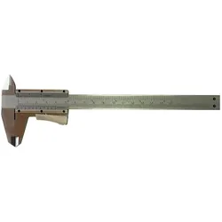 Kunzer, Messlehre, Werkstattmessschieber Messschieber mit analoger Anzeige (15 cm)