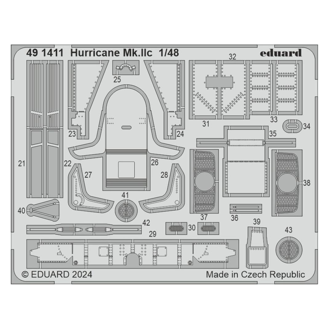 Eduard Hurricane Mk.IIc 1/48 (491411)