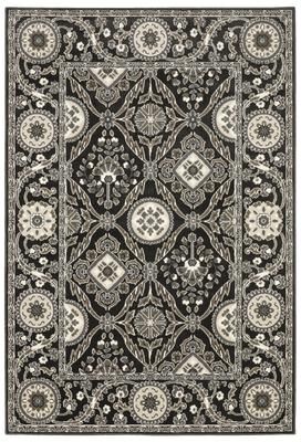 Style Haven Ripley Traditional Charcoal/ Grey Mixed Pile Area Rug