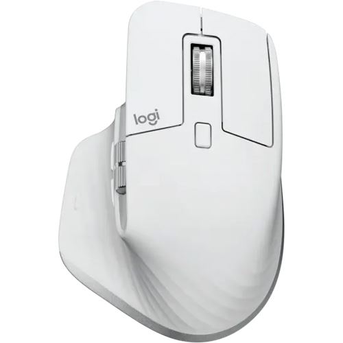 Logitech MX Master 3S USB 2.4GHz Bluetooth hellgrau (kabellos)