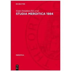 Studia Meroitica 1984, Fachbücher von Sergio Donadoni, Steffen Wenig