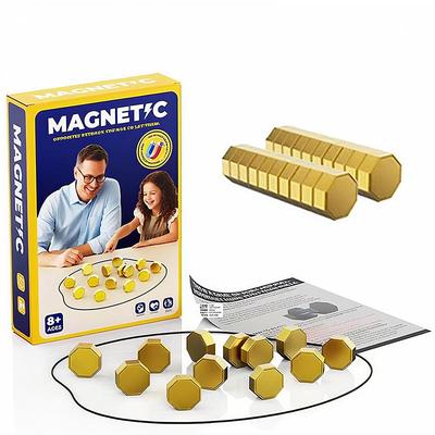 Magnetic Stones Strategy Board Game For Family Fun And Brain Challenge glare