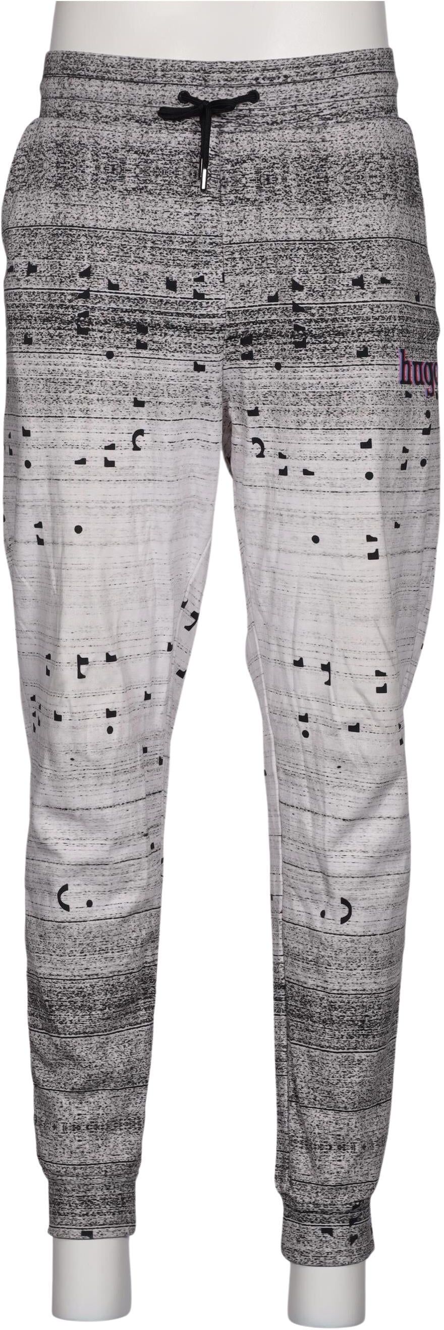 Hugo by Hugo Boss Herren Stoffhose, Grau, Gr. M, Baumwolle - Second Hand