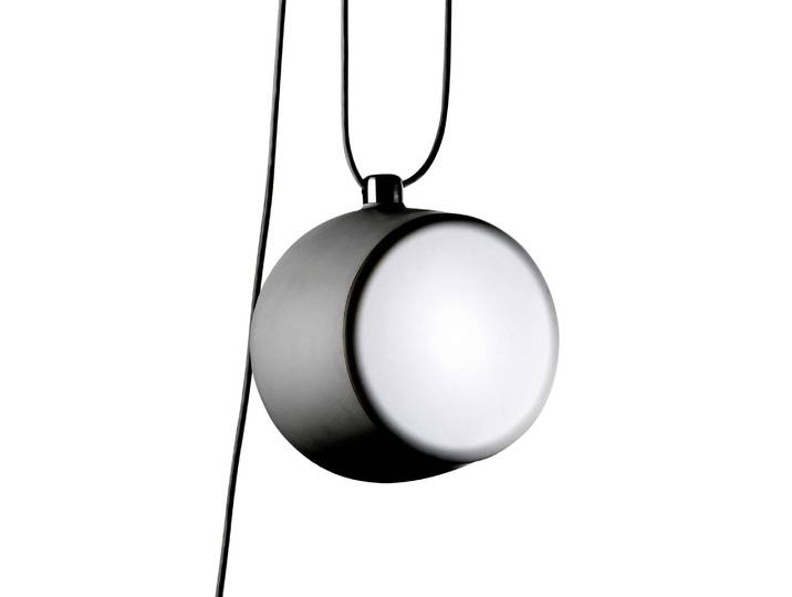 Flos - Suspension AIM - Noir - Aluminium peint - Designer Ronan & Erwan Bouroullec