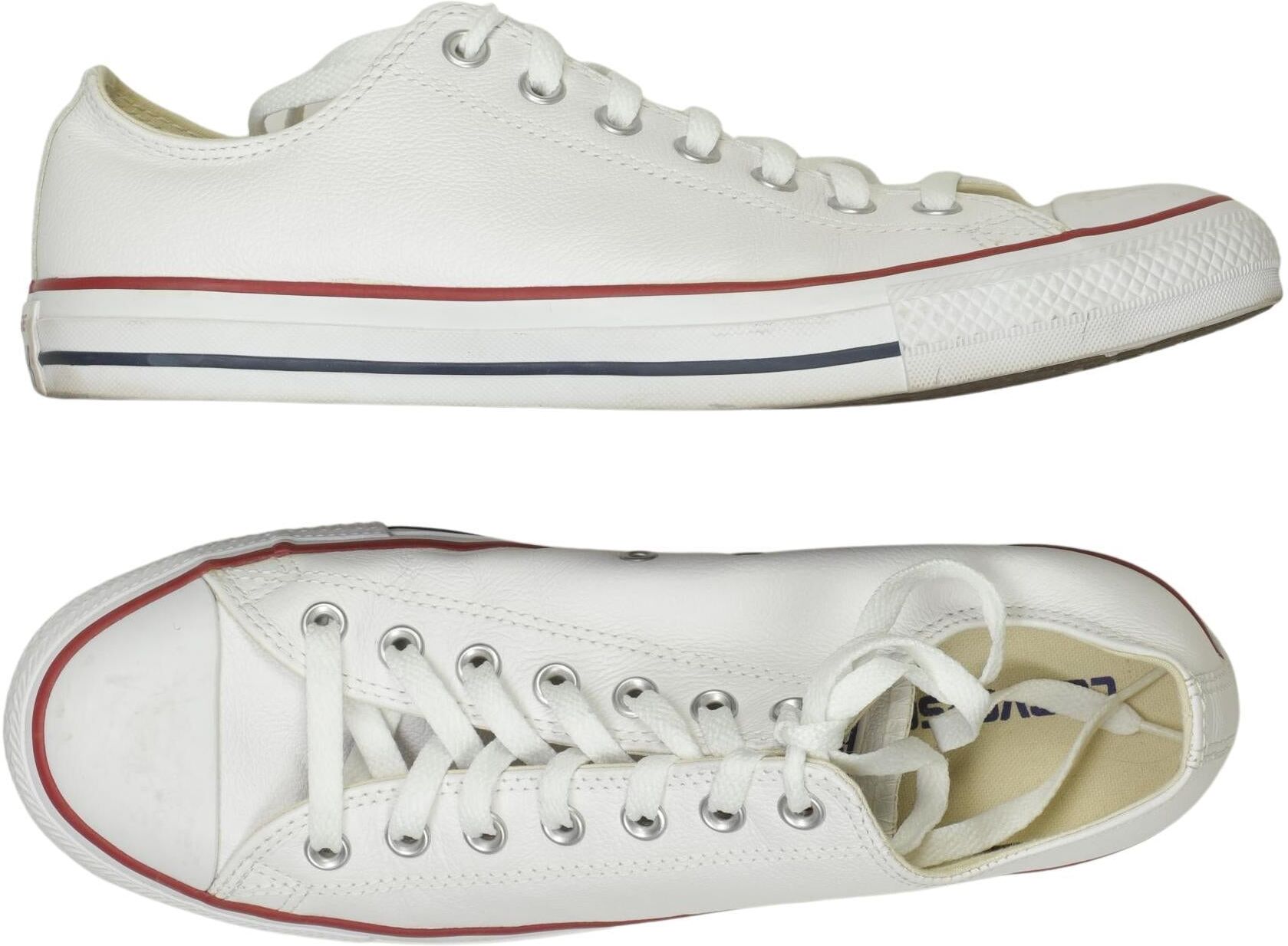 Converse Herren Sneaker, Weiß, Gr. EU 43, Leder - Second Hand