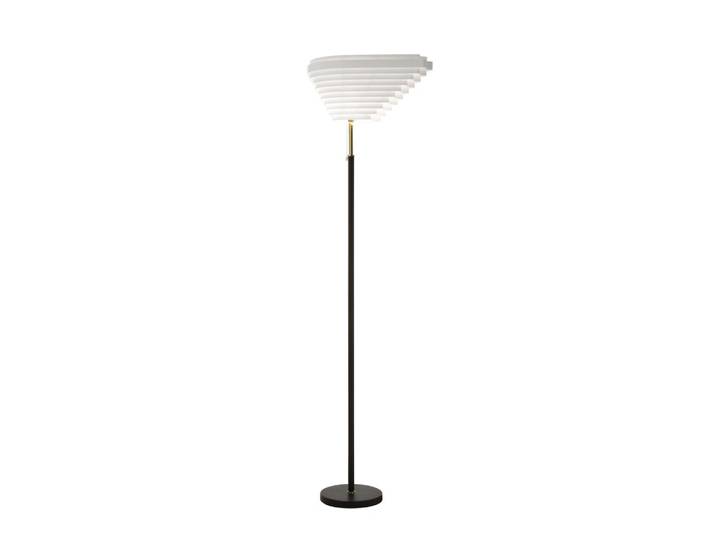 ARTEK lampadaire A805 ANGEL WING (Tube en laiton poli - Métal)