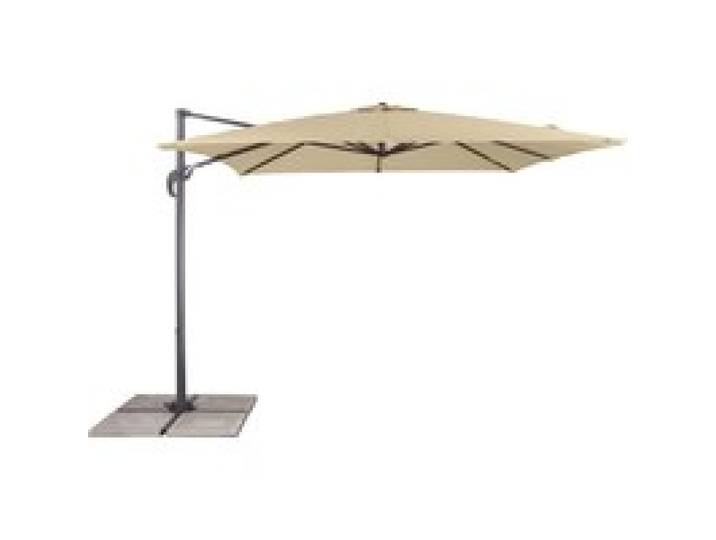 SCHNEIDER Parasol déporté, Valencia Grande, 280 x 280 cm (crème)