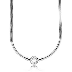 Pandora 590742HV Damen-Halskette Pandora Logo, 40 cm