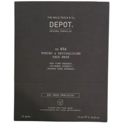 Depot, Gesichtsmaske, 806 Toning & Revitalizing Face Mask for Men