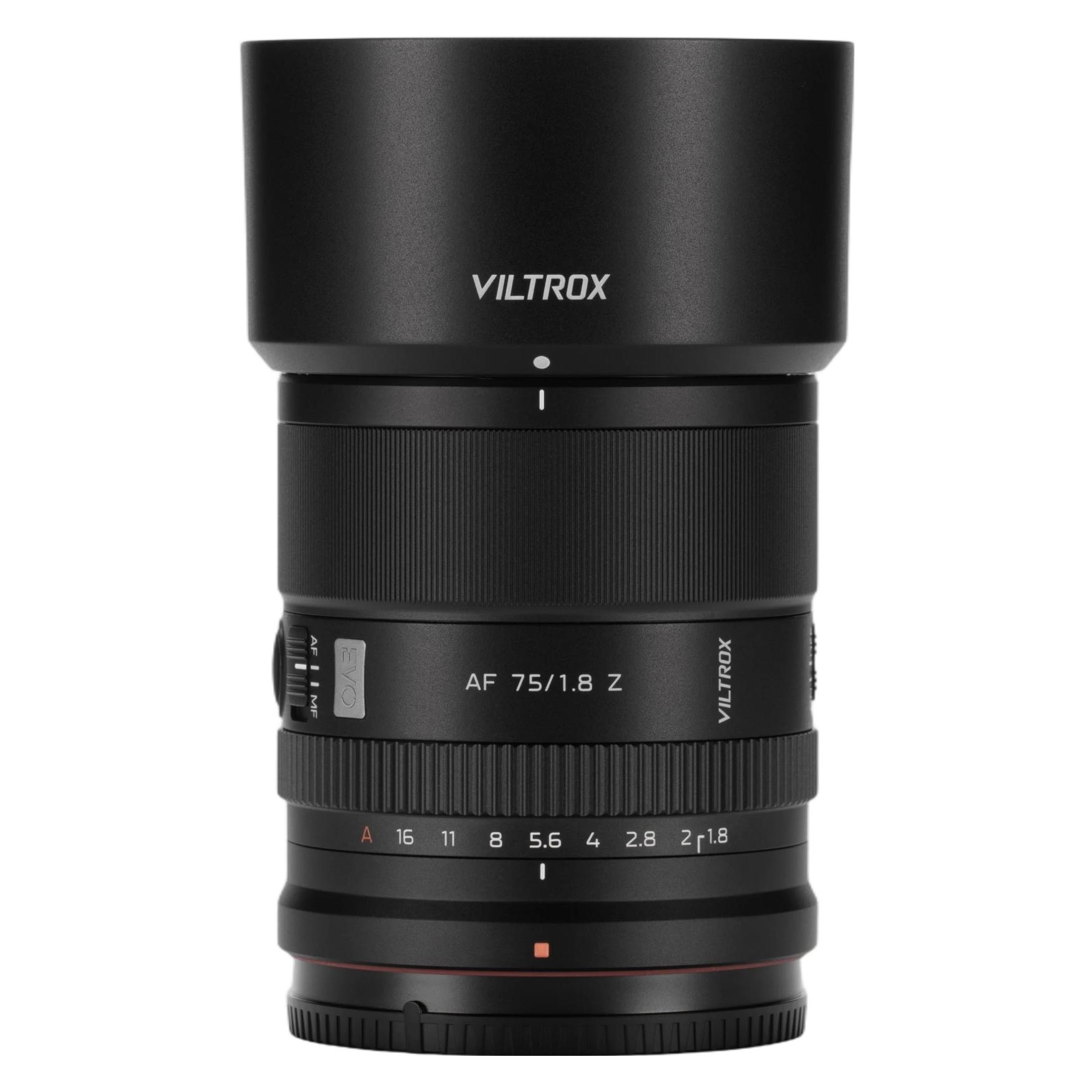 Viltrox AF 75/1.8 EVO Z Lens For Nikon Z-mount (APS-C) (Nikon Z, APS-C / DX) (AF 75/1.8 Z)