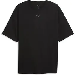 PUMA Herren Fitness / Workout T-Shirts / Tanks T-Shirts/Tanks ku.Arm He/Uni M PUMA CREW OVERSIZED TEE, Größe 3XL in Schwarz Schwarz