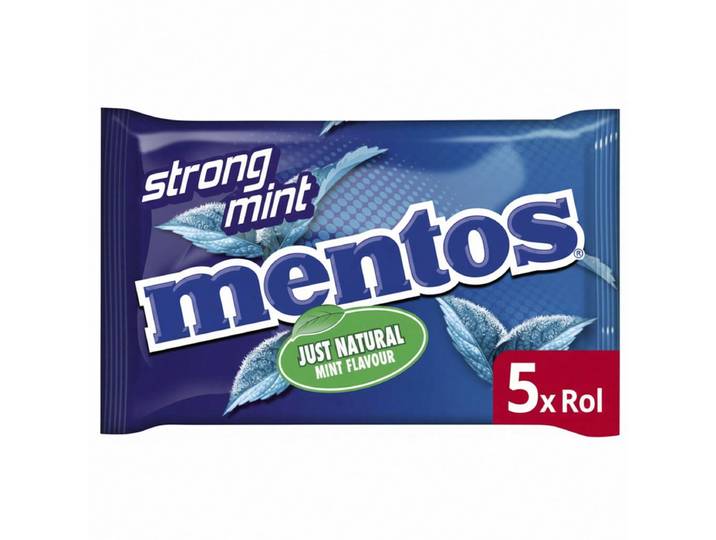Mentos sterke munt - 5 stuks