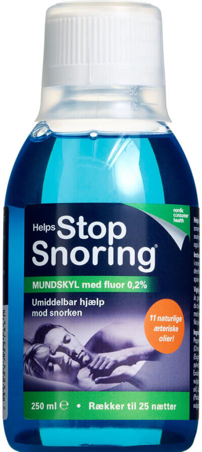 Helps Stop Snoring Mundskyl Medicinsk udstyr 250 ml