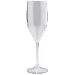 72 Mehrweg Sektgläser transparent SAN 150ml Spritzguss Wiederverwendbar Kunststoff Sektflöte unzerbrechlich
