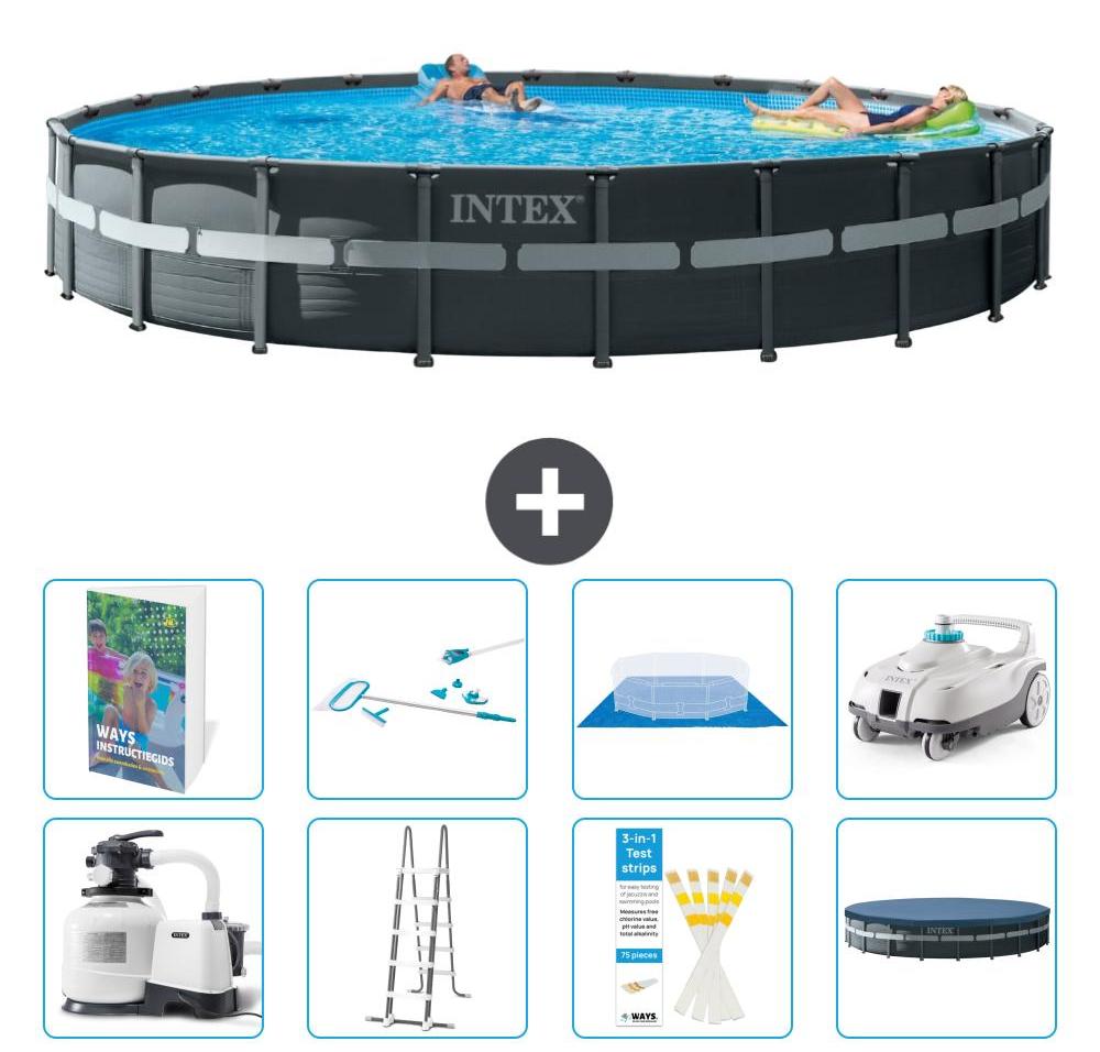 Ultra XTR Pool Rund - 732x132 cm - 7-teilig S605