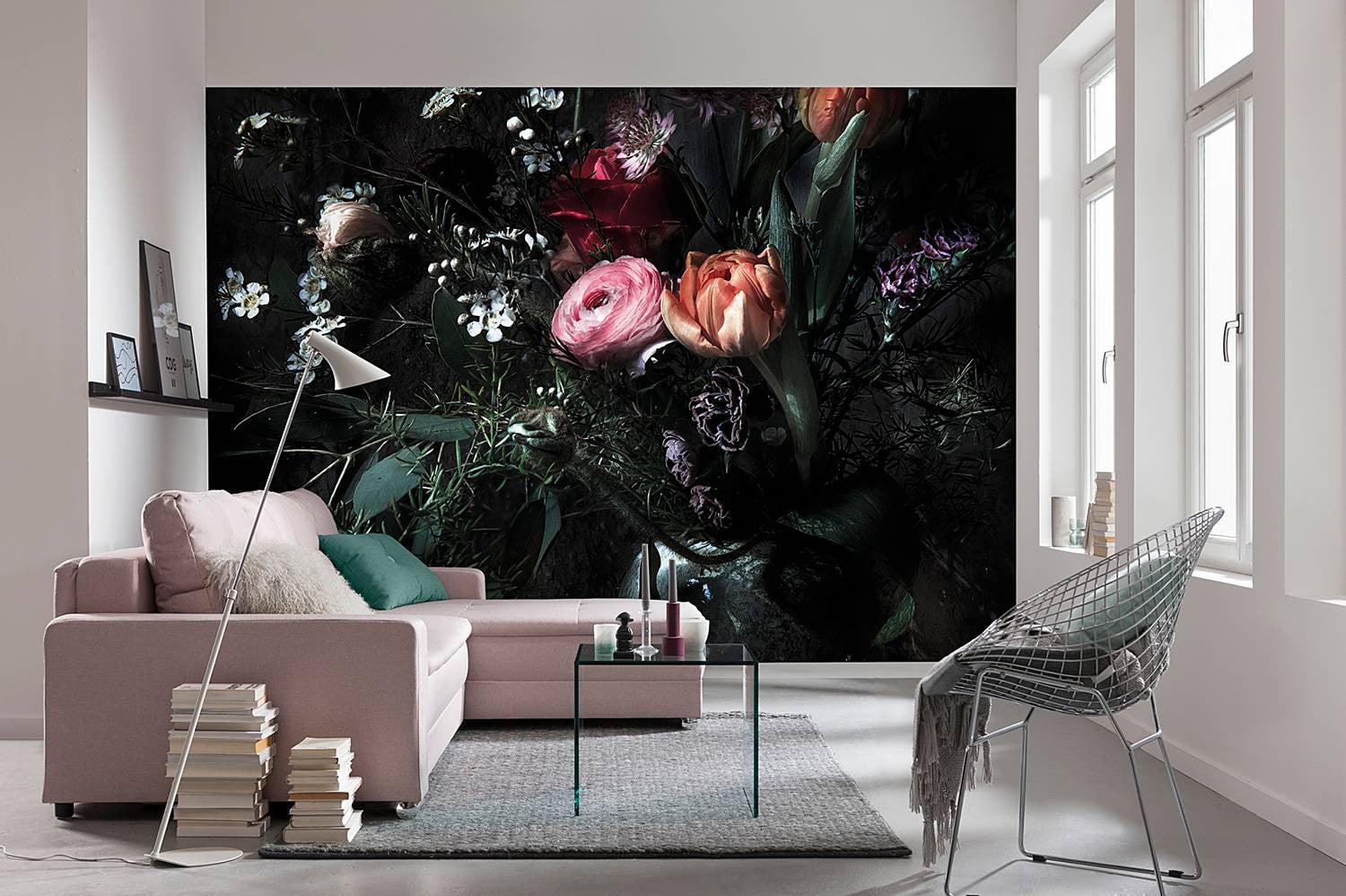 home24 Fotobehang Still Life Multicolour Breedte: 368 cm, Hoogte: 254 cm