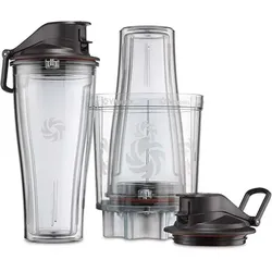 Vitamix - Personal Cup Adapter Sets (PCA) Adapter + 2x 0,6l Behälter