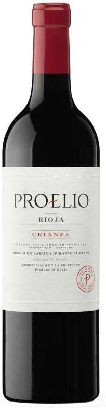 Bodegas Proelio Vino Proelio Crianza 2020 - Elegante crianza español con 14% de graduación