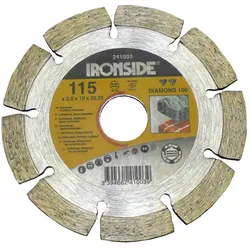 IRONSIDE Diamant-Scheibe 115mm 2/7mm