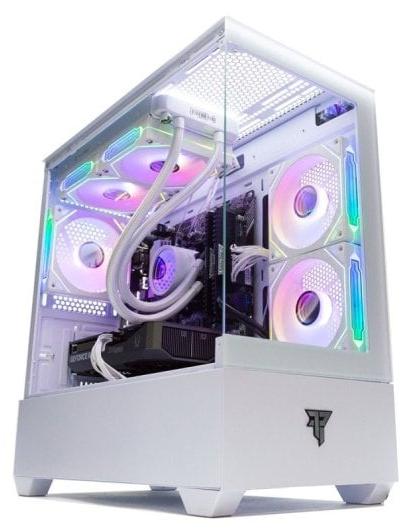 PC-System, vorkonfiguriert, mit AMD Ryzen 7 5800X Prozessor, 32 GB RAM, 1 TB SSD, NVIDIA GeForce RTX 5060 Ti Grafikkarte mit 16 GB Speicher, Gehäuse in Weiß, vorinstalliert mit Windows 11 Home