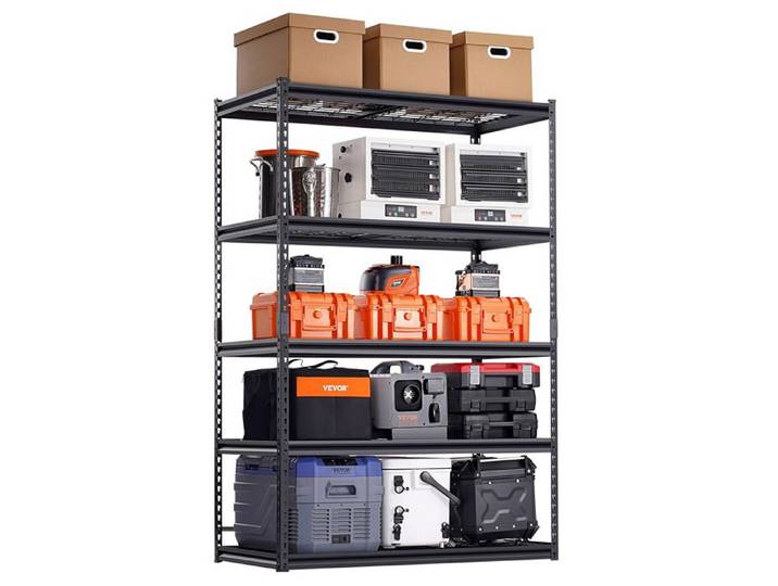 Étagère de rangement - VEVOR - 448JA98TV0 - 5 niveaux - Capacité 1 361 kg - Réglable