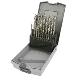 Heller, Bohrereinsatz, HSS Metall-Spiralbohrer-Set 19 (1, 1,5, 10 mm, 2, 2,5, 3 bis 8,5, 9, 9,5)