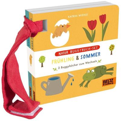 Natur Buggybuch-Set: Frühling und Sommer, Taschenbuch von Katrin Wiehle, Beltz Verlagsgruppe GmbH & Co. KG, 978-3-407-75545-2