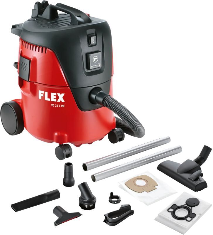 FLEX Aspirateur de chantier 20L VC 21 L MC avec 5 sacs - 409979