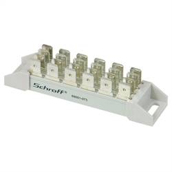 nVent SCHROFF 69001073 19 Zoll Netzwerkschrank-Stromschiene Mehrfarbig