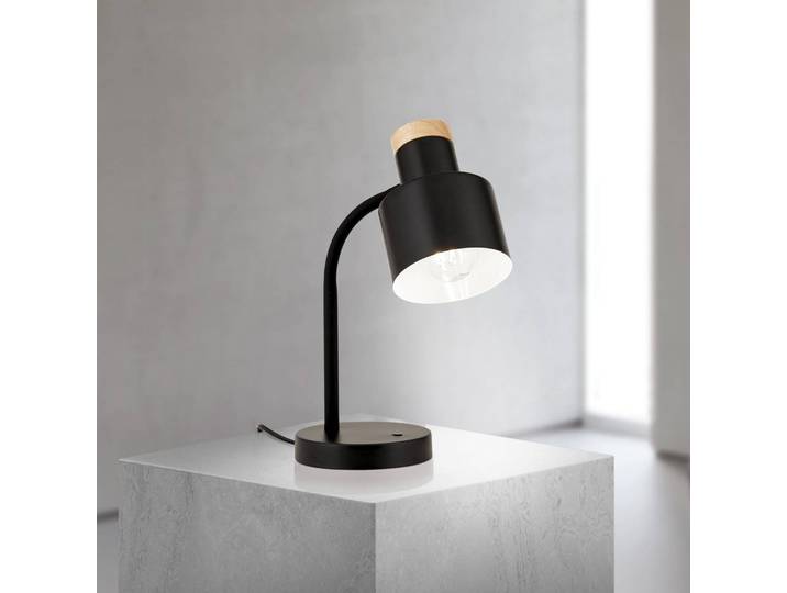 ORION Tischleuchtelampe Gili, schwarz, für Wohn- / Esszimmer, Metall, Modern