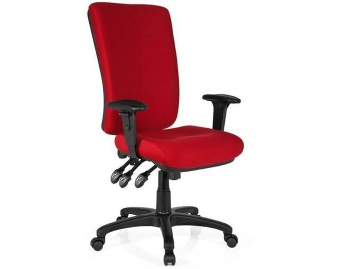 ZENIT HIGH - Profi Bürostuhl Rot