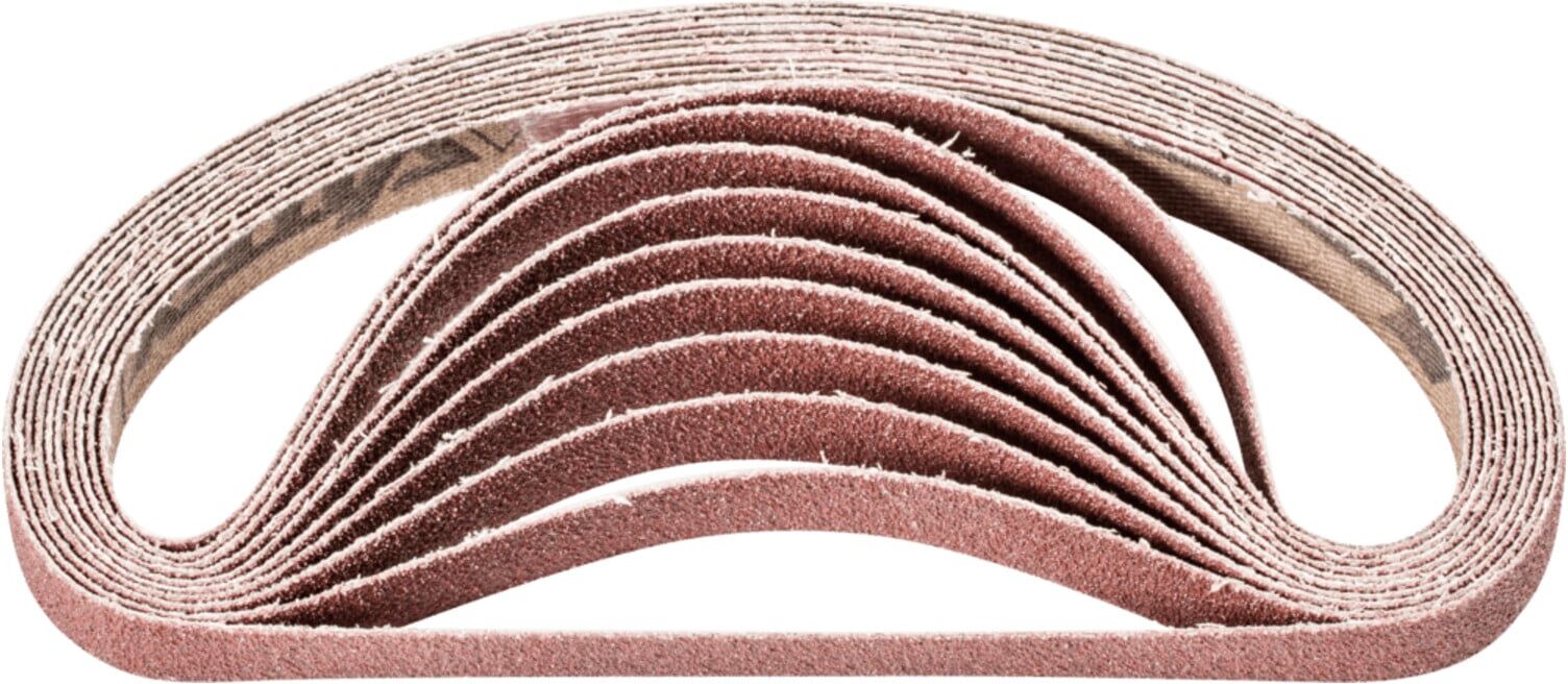 PFERD TOOLS Korund Schleifband BA 10x330mm A80 für universelle Anwendung mit Bandschleifer (100) (45002238)