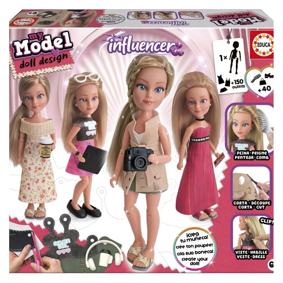 Educa Kreativset Mein Model-Puppendesign: Influencer (20650)