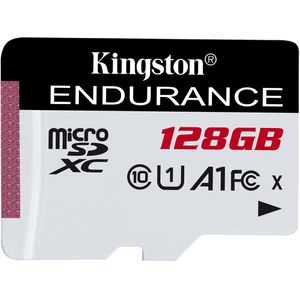 Kingston Micro-SD-Karte High Endurance SDCE/128GB, 128GB, bis 95 MB/s, UHS-I U1, SDXC