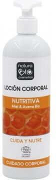 NaturaBIO Cosmetics Loción Corporal Nutritiva Miel y Avena Bio 500 ml