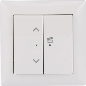Busch-Jaeger Jalousieschalter 62731/UJ-914-WL, Set, Unterputz, Balance SI, aplinweiß